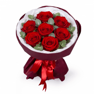 7 Red Roses Bouquet