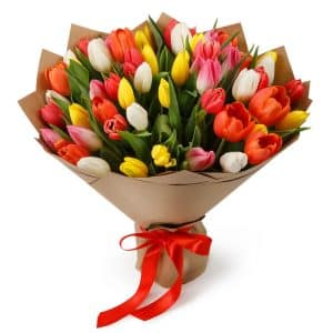 51 Tulips Bouquet